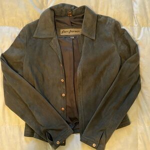 Rem Garson Suade Leather Jacket sz XS